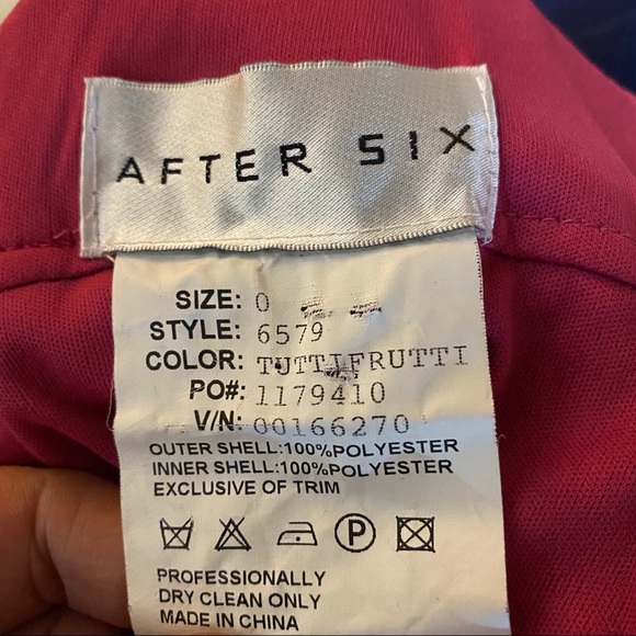 After Six Tutti Frutti Color Sleeveless Midi Dress - Picture 15 of 15